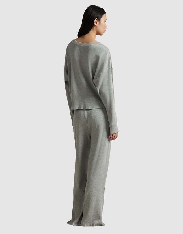 Polo Ralph Lauren - Club Waffle Long Sleeve Cotton Pyjama Set