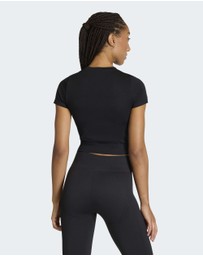 adidas Performance - Workout Essentials Knit Baby Tee Womens
