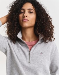 Gant - Shield Half Zip Sweatshirt