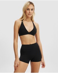 Cotton On Body Active - Ultra Luxe Dip Back Shortie Shorts