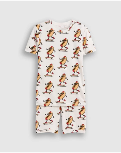 GAP - Hot Dog PJ Short Set - Kids-Teens