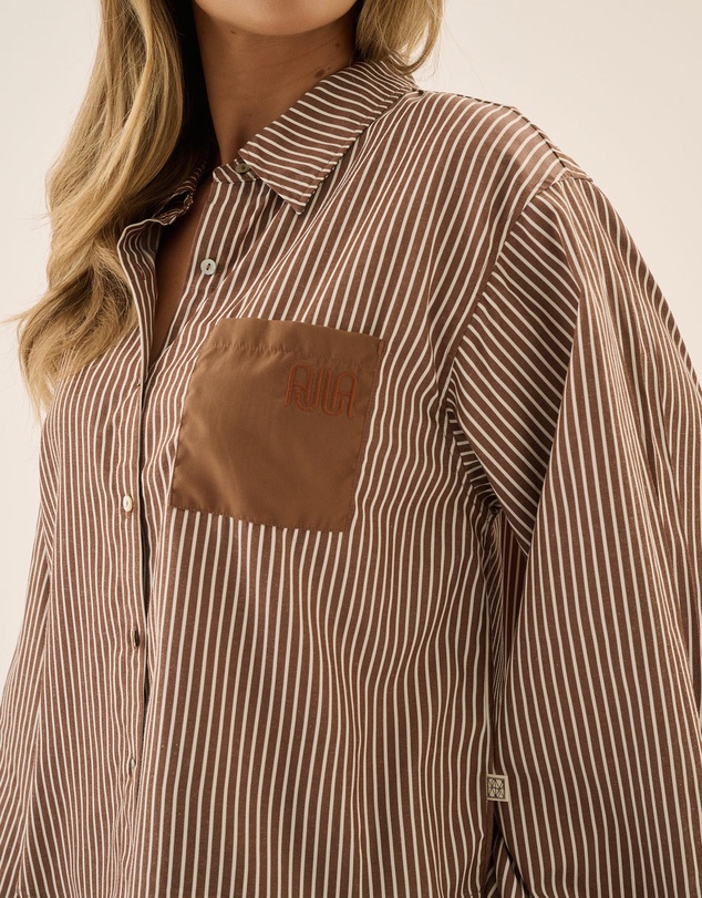 Araminta James - AJ Stripe Shirt