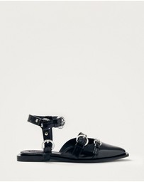 Alohas - Thalara Leather Ballet Flats