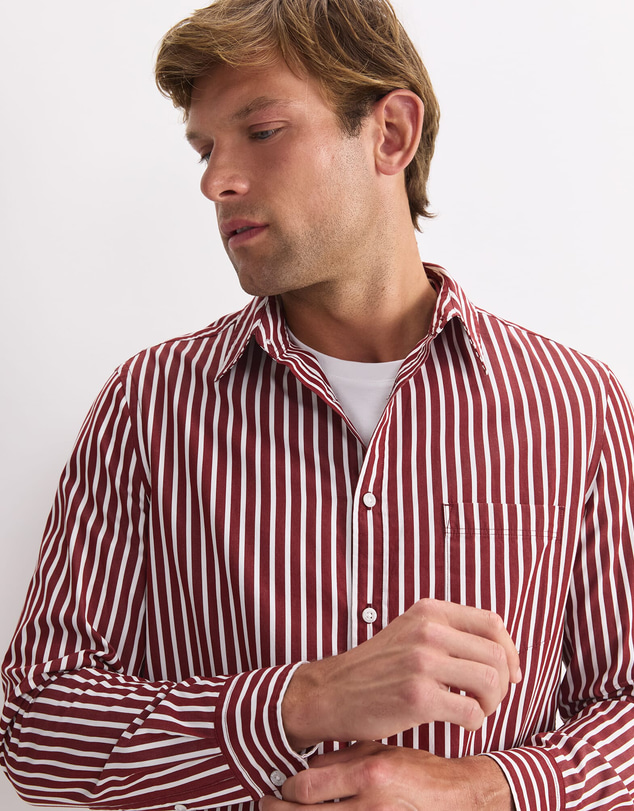 Sportscraft - Ryan Stripe Long Sleeve Shirt