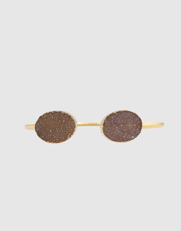 Miz Casa and Co - Duet Druzy Bracelet