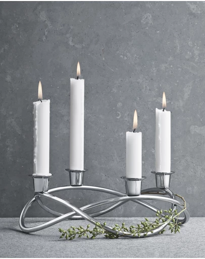 Georg Jensen - Season Candleholder STEEL