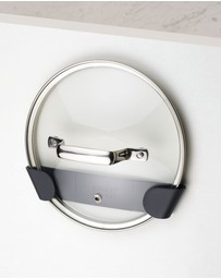 Joseph Joseph - CupboardStore™ Set of 4 In-cupboard Pan Lid Holders (Grey)