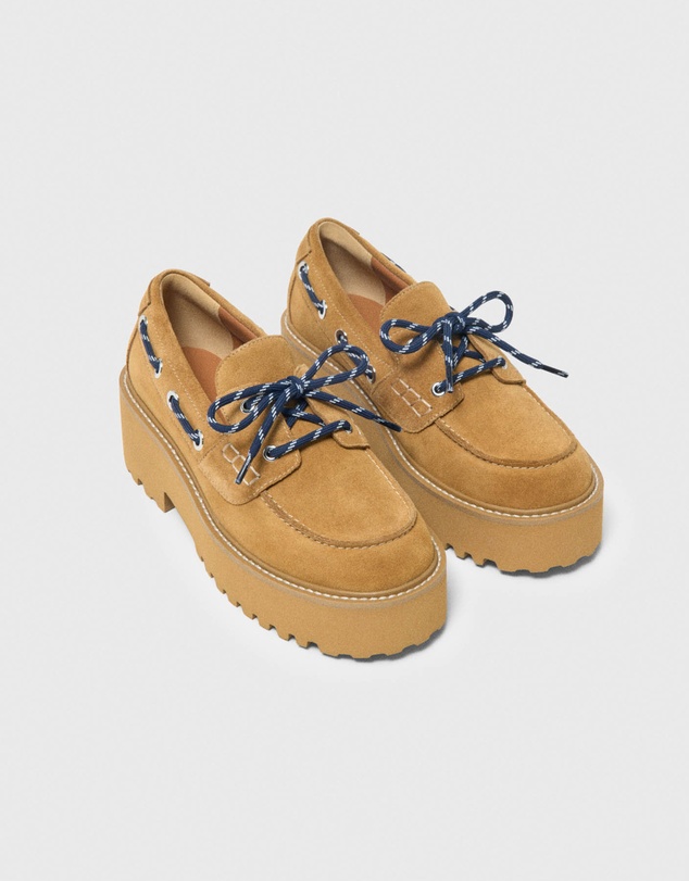 Maje - Finolanehighsuede Loafers