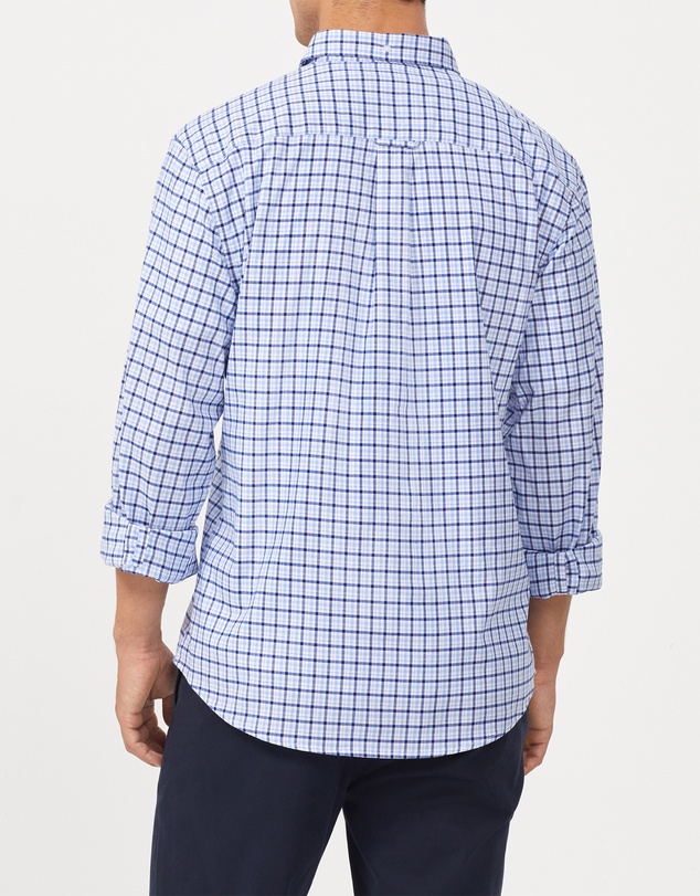 Van Heusen - Stretch Gingham Oxford Casual Shirt