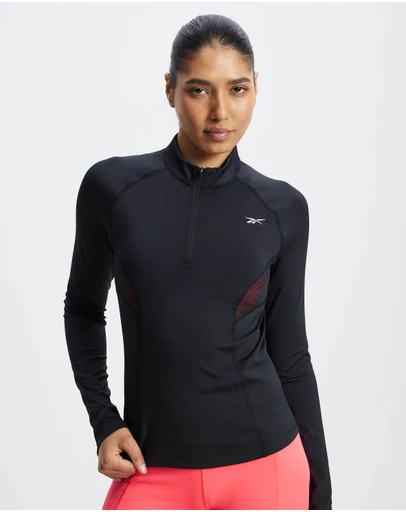 Reebok - Running 1/4 Zip Top