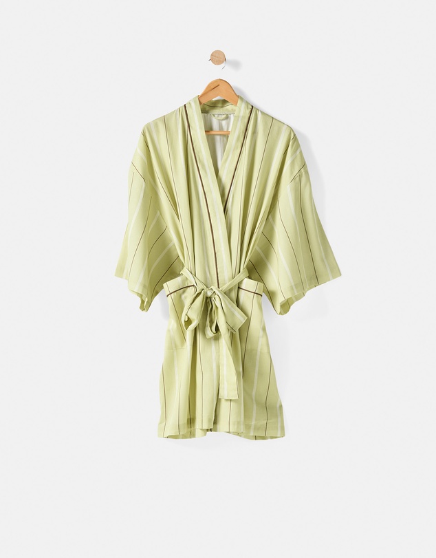 Linen House - Monday Stripe Robe