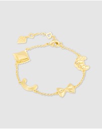 Wanderlust + Co - Food Party Charm Bracelet