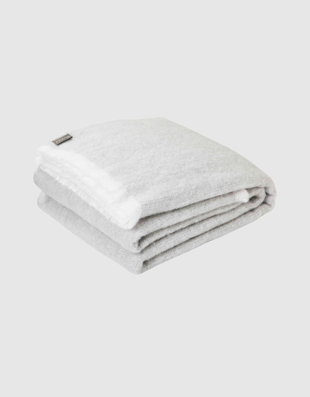 St Albans - Alpaca Throw Blanket Heather
