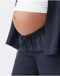 Ripe Maternity - Tamara Satin Pull-On Pant