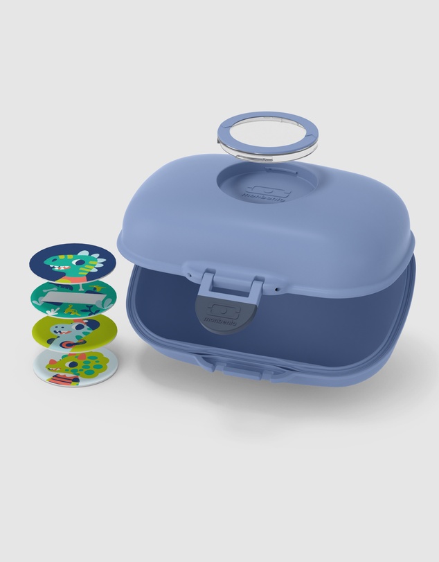 Monbento - Monbento Mb Gram Kids Snack Box - Blue Infinity