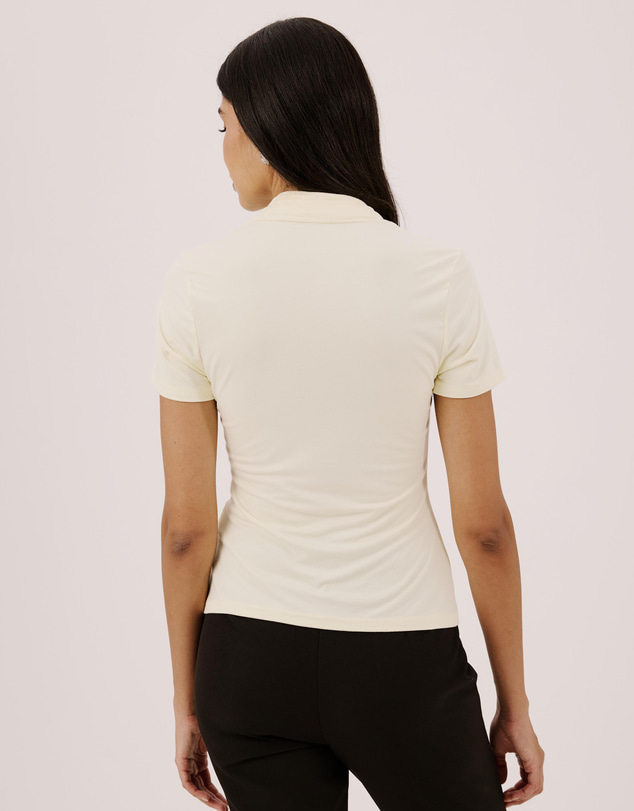 Atmos&Here - Tara Button Jersey Top