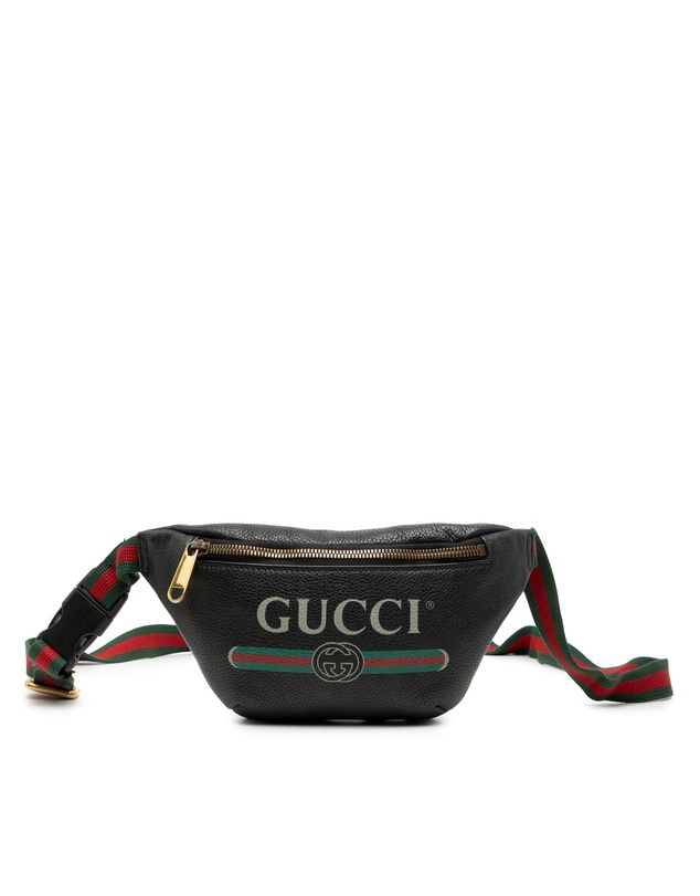 Pre-Loved by Azura Reborn - Pre-Loved Small Grained Calfskin Logo Belt Bag