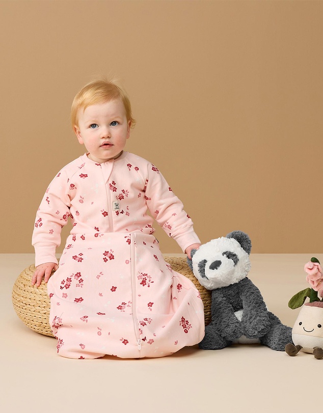 ergoPouch - Jersey Sleeved Sleeping Bag 1.0 TOG - ICONIC EXCLUSIVE - Babies