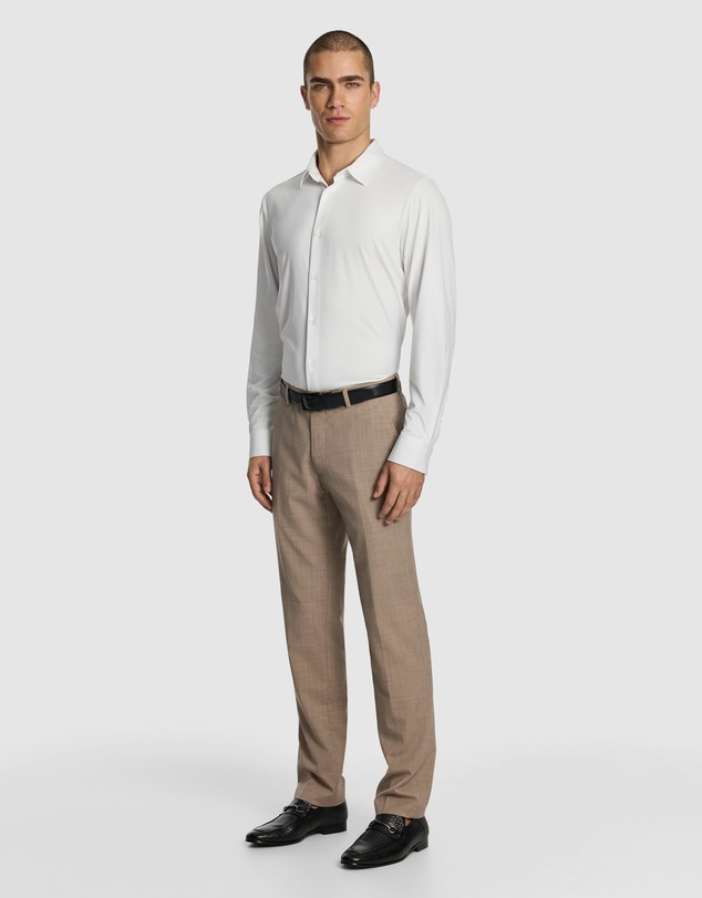 yd. - Pulse Slim Hyper Stretch Dress Shirt