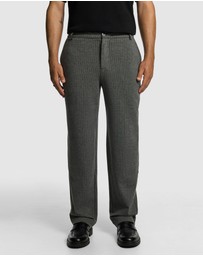 yd. - Phoenix Pinstripe Wide Chino