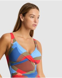 Sea Level Australia - Santora Cross Front Multifit One Piece