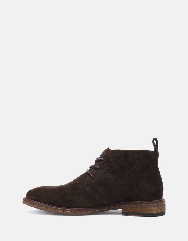 Wild Rhino - Zedi Dark Brown Suede