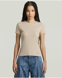 G-Star - Rib Cap Sleeve Tee
