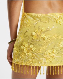 Jaded London - Beaded Mesh Mirage Dress