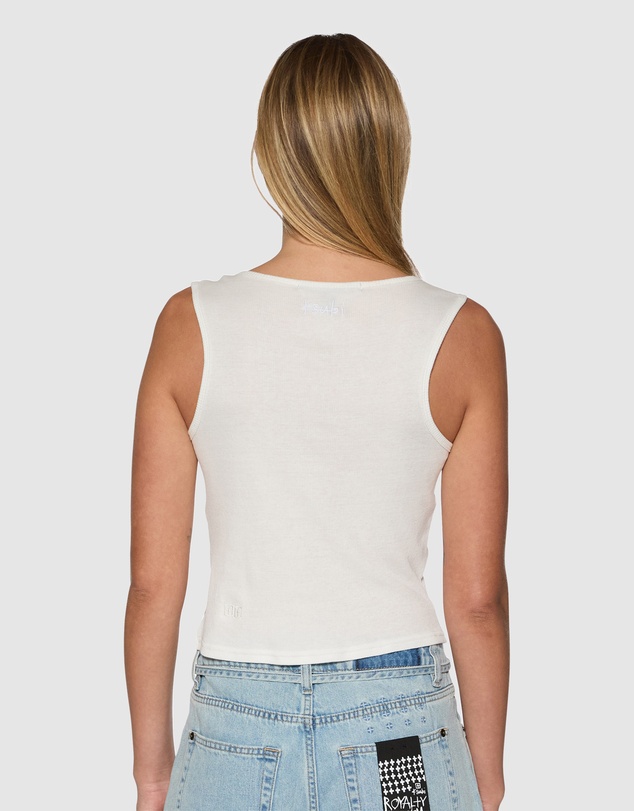 Ksubi - Twisted Tank White
