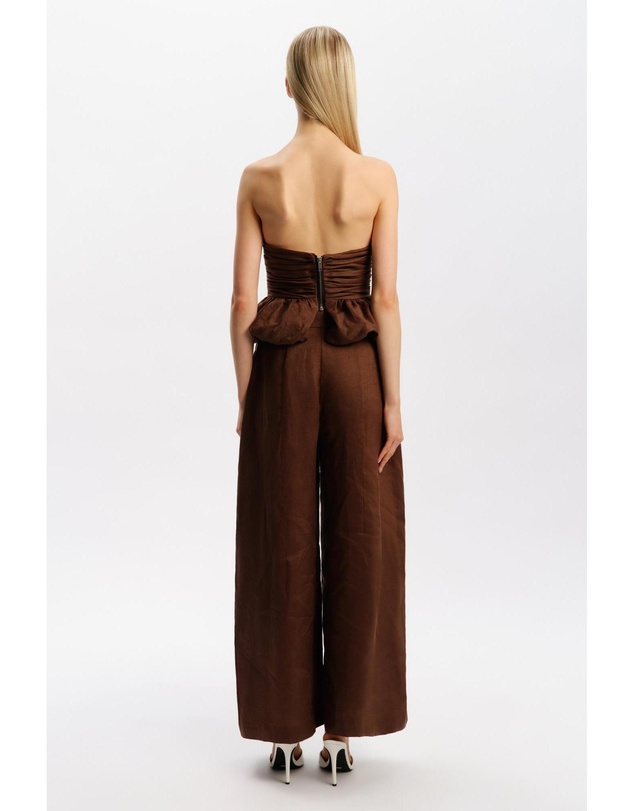 Bardot - Alessio Strapless Linen Top