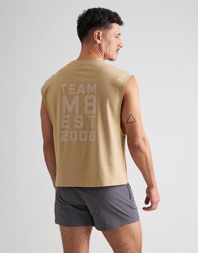 TEAMM8 - Strike Box Muscle Tank
