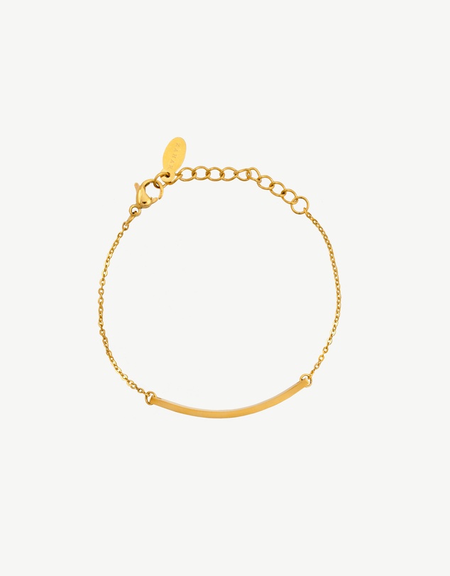 Zahar - Engravable Child Bar Bracelet