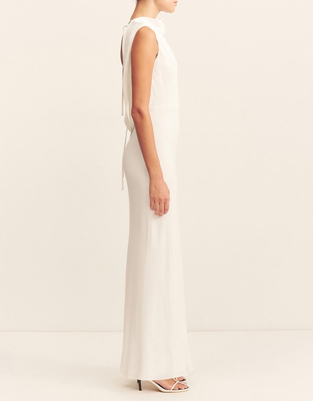 Shona Joy - Rio Cowl Open Back Maxi Dress