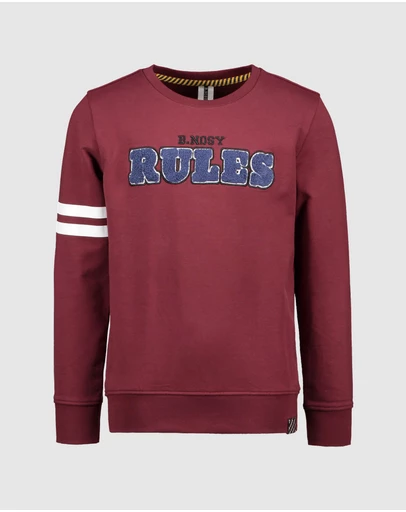 B.Nosy - Sweatshirt with Teddy Embroidery - Kids-Teens