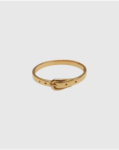 Von Treskow - 9ct Gold Belt Ring