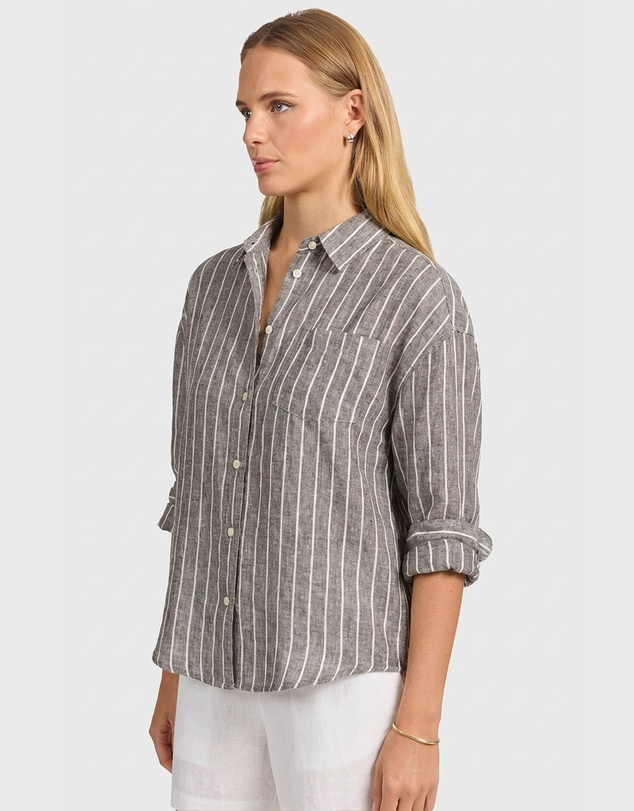 Academy Brand - Glady LS Linen Shirt