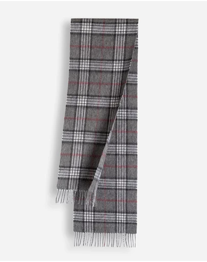 Ozwear Connection Uggs - 100% Wool Scarf Grey Check