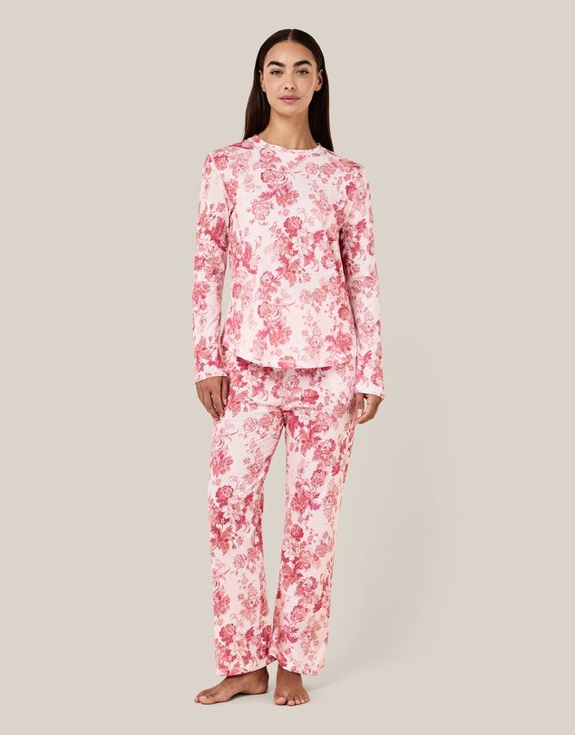 Papinelle - Madelyn Organic Cotton Knit Full Length PJ