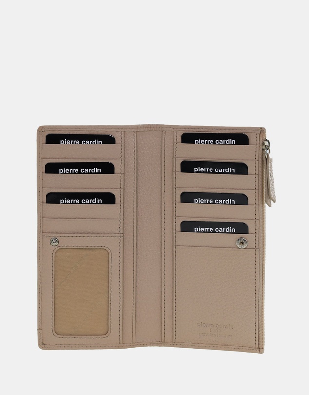 Pierre Cardin - Pierre Cardin Genuine Ladies Leather Bi-Fold Wallet