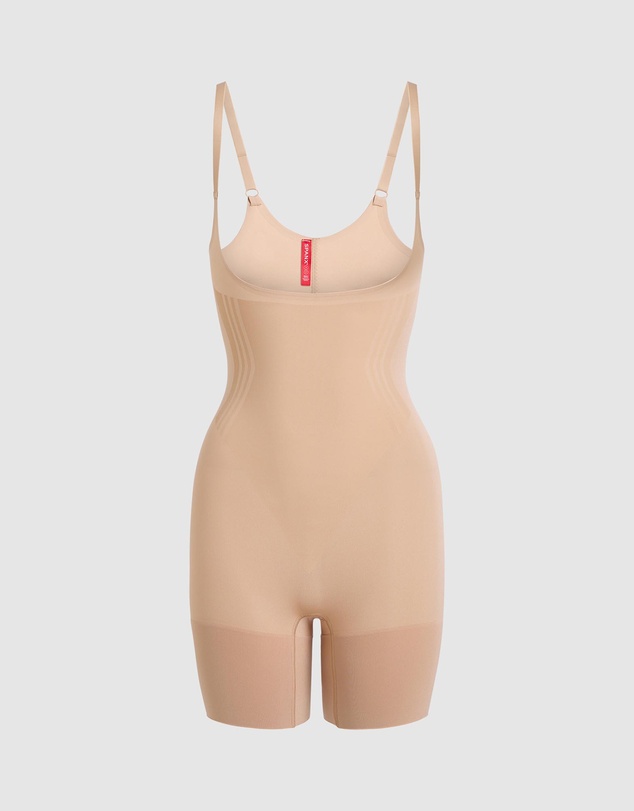 Spanx - Open Bust Midthigh Bodysuit