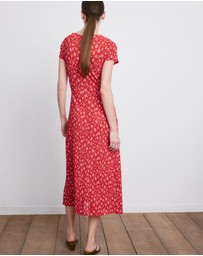 M.N.G - Printed Midi-Dress