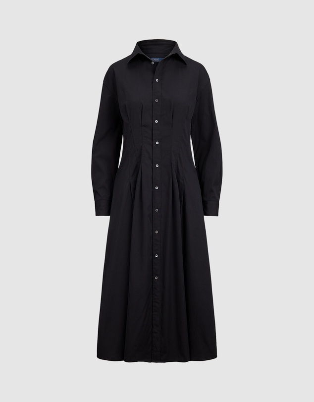 Polo Ralph Lauren - Pleated Cotton Shirtdress
