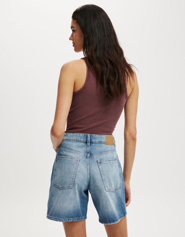 Cotton On - Relaxed Denim Shorts