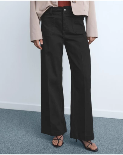 M.N.G - Wide Leg Jeans With Pockets
