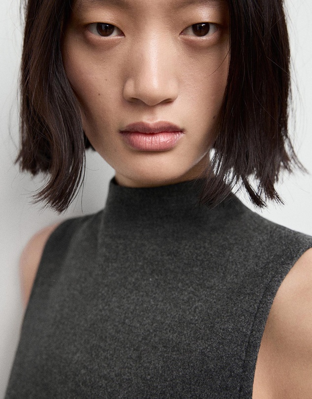 M.N.G - Turtleneck Top With Belt