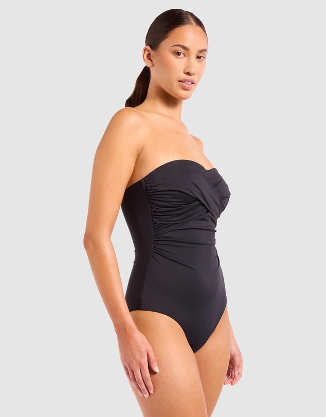 JETS - Ruched Bandeau One Piece