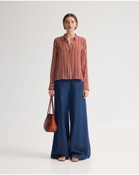 Oxford - Poppy Printed Blouse