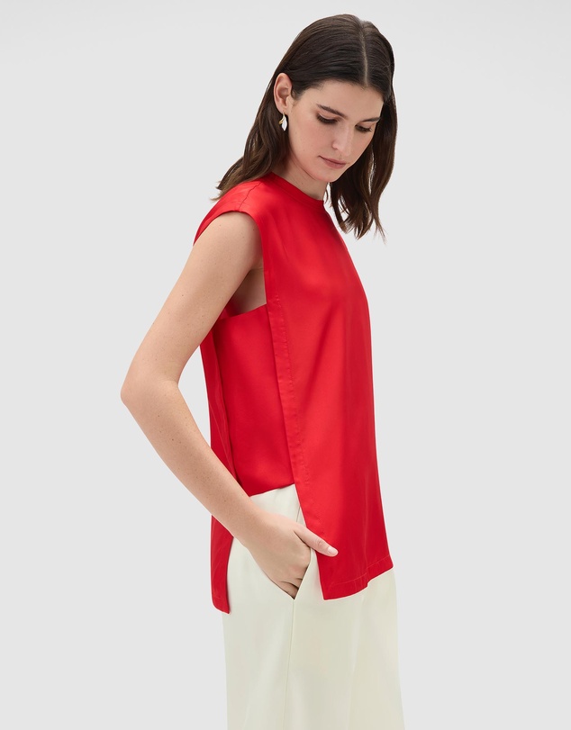 Oroton - Silk Shell Top