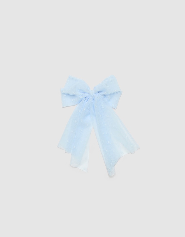 Seed Heritage - Tulle Heart Bow Duck Clip
