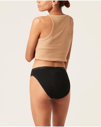 Modibodi - Classic Period Bikini Super Absorbency Black